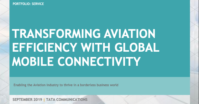 Transforming Aviation Efficiency With Global Mobile Connectivity