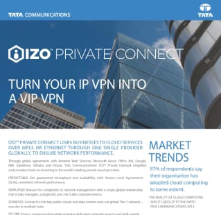 IZO™ Private Connect: Turn your IP VPN into VIP VPN