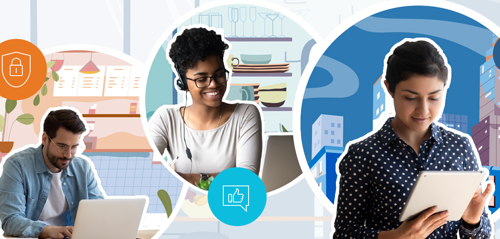 Working from Anywhere : A changed environment, a different response