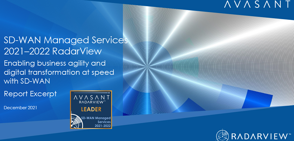 Tata Communications IZO™ SD-WAN rated as leaders in Avasant RadarView for SD-WAN managed services